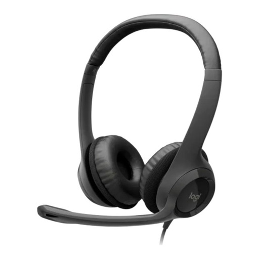 [002561] Audifonos Diadema C/ Microfono Negro H390 Logitech