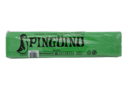 [002724] Papel Crepe Pingüino Verde Bandera C/ 10 pzs Belumosa