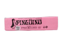 [002744] Papel Crepe Pingüino Rosa C/ 10 pzs Belumosa