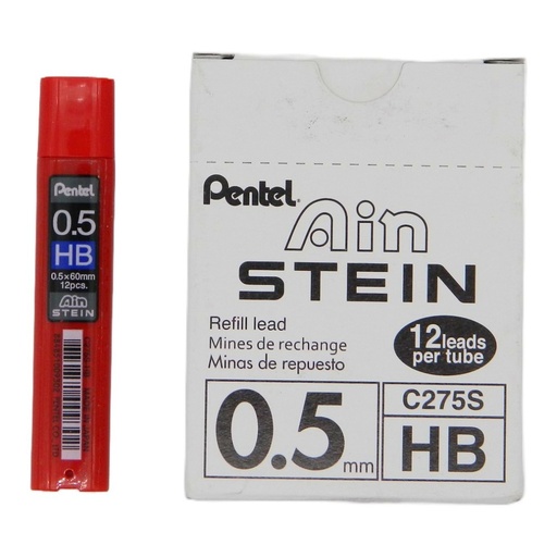 [002809] Puntillas Stein 0.5 mm C/ 12 puntillas C/ 12 pzs Pentel
