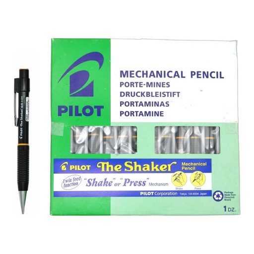 [002817] Lapicero The Shaker 0.5 mm C/ 12 pzs Pilot