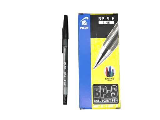 [002824] Pluma BPS 0.7 mm P/ Fino Negro C/ 12 pzs Pilot