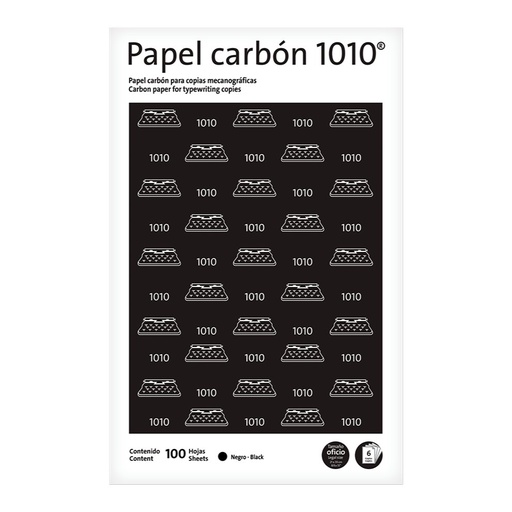 [002884] Papel Carbon T/ Oficio 1010 C/ 100 pzs Pelikan