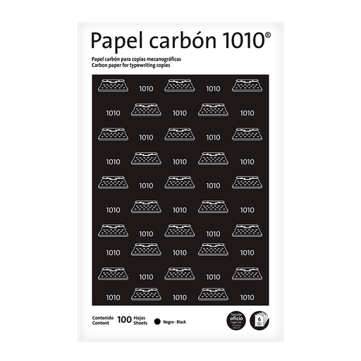 [002884] Papel Carbon T/ Oficio 1010 C/ 100 pzs Pelikan