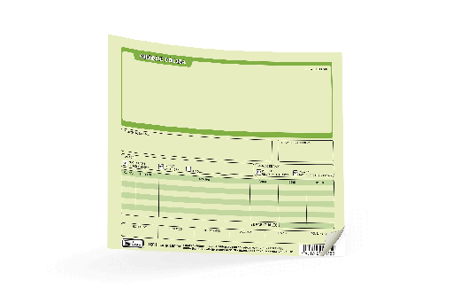 [002912] Poliza Cheque T/ 1/2 Oficio C/ 25 juegos Printaform