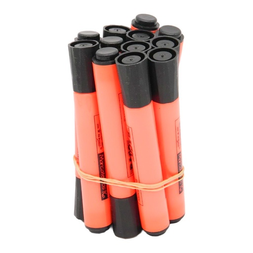[003032] Marcatexto 16 Naranja C/ 12 pzs Baco