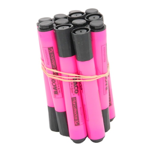[003033] Marcatexto 16 Rosa C/ 12 pzs Baco