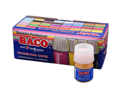 [003065] Pintura Cartel 67-B Rojo Carne Imitacion 20 ml C/ 10 pzs Baco