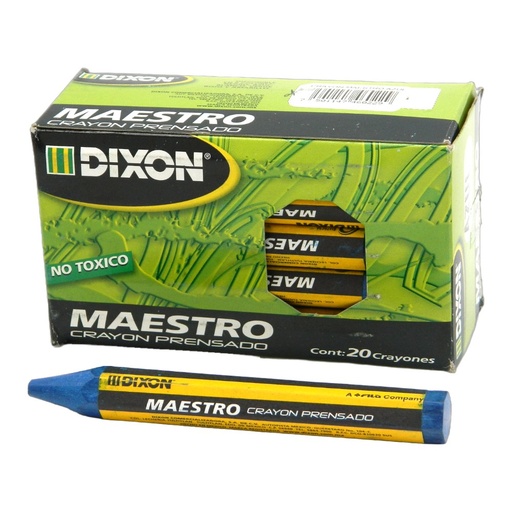 [003206] Crayon Maestro Azul C/ 20 pzs Dixon