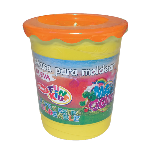 [003225] Masa Vinci 140 grs Naranja C/ 4 pzs Dixon