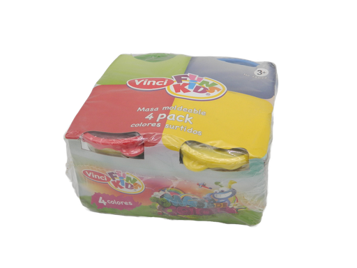 [003235] Masa Vinci 140 grs Surtidos C/ 4 pzs Dixon