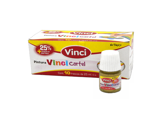[003274] Pintura Cartel Vinci 68 Oro Rico 25 ml C/ 10 pzs Dixon