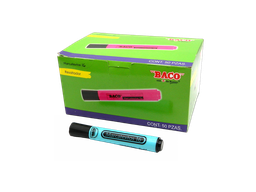 [003341] Marcatexto 16 Azul C/ 50 pzs Baco