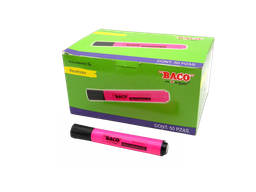 [003343] Marcatexto 16 Rosa C/ 50 pzs Baco