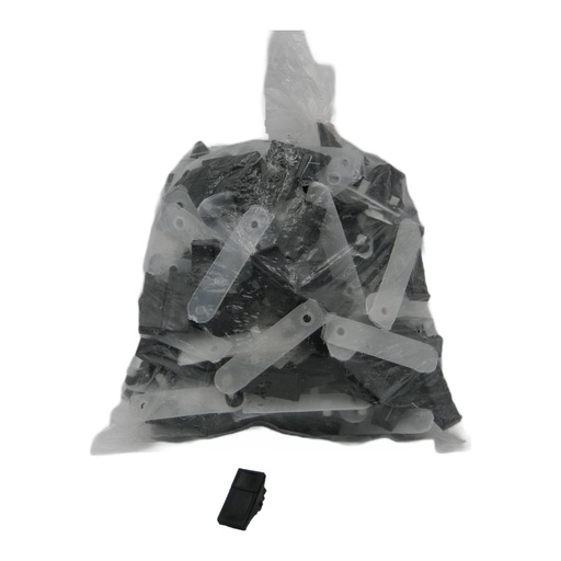 [003401] Broche P/ Gafete Caiman Plastico  C/ 100 pzs Mexiquense
