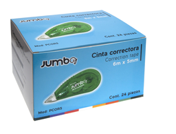 [003419] Cinta Correctora 6 mts C/ 12 pzs Jumbo
