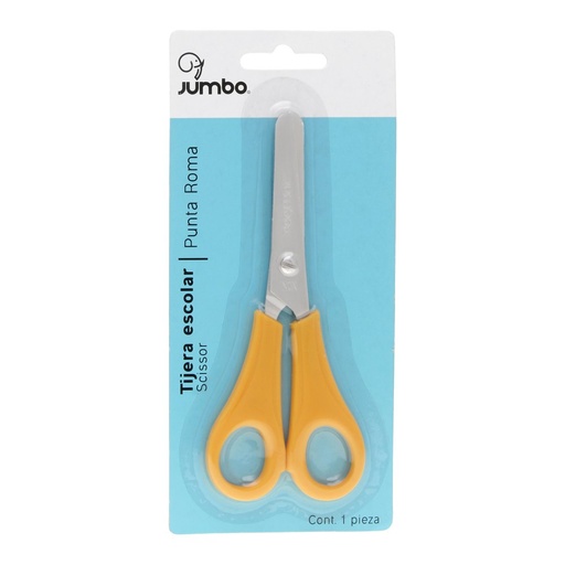 [003471] Tijera Escolar 5" Acero Inoxidable Jumbo