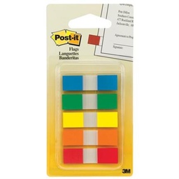 [003477] Mini Banderita C/ 5 Colores C/ 100 pzs 683 3M