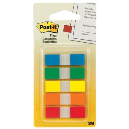 [003477] Mini Banderita C/ 5 Colores C/ 100 pzs 683 3M