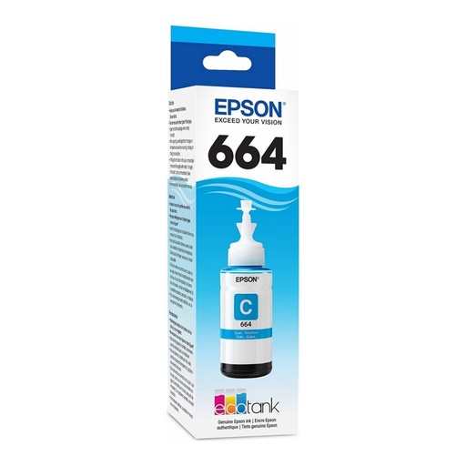 [003572] Tinta T664 Cian Epson
