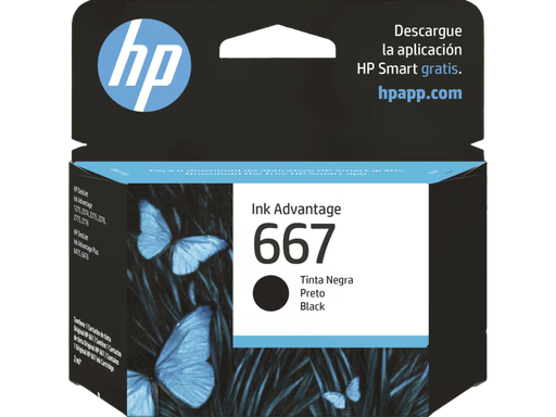 [003591] Cartucho HP 667 Negro