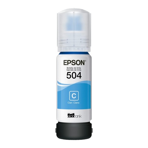 [003612] Tinta T504 Cian Epson