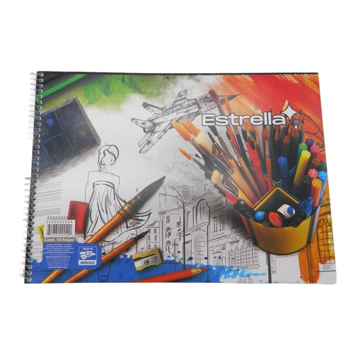 [003635] Cuaderno Dibujo C/ China C/ 10 hjs Estrella