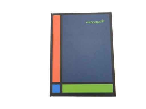 [003648] Libreta 1/4 Pasta Dura F/ Francesa Cuadro 5 C/ 96 hjs Estrella