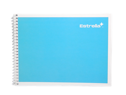 [003654] Cuaderno F/ Italiano Cuadro 7 C/ 100 hjs Estrella