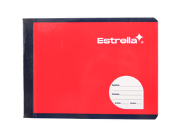[003674] Cuaderno F/ Italiano Cosido Cuadro 7 C/ 100 hjs Estrella