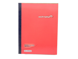 [003678] Cuaderno Universitario Cosido Blanco C/ 100 hjs Estrella