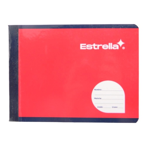 [003680] Cuaderno F/ Italiano Cosido Doble Raya C/ 100 hjs Estrella