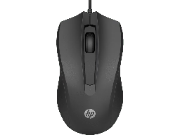 [003721] Mouse Alambrico Usb Negro 100 HP