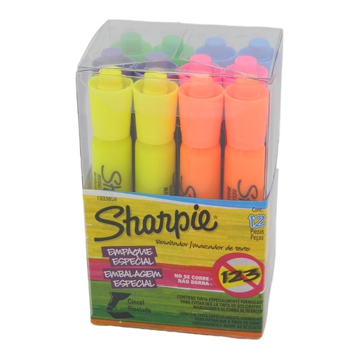 [003732] Marcatexto Sharpie Tank Surtido C/ 12 pzs Newell