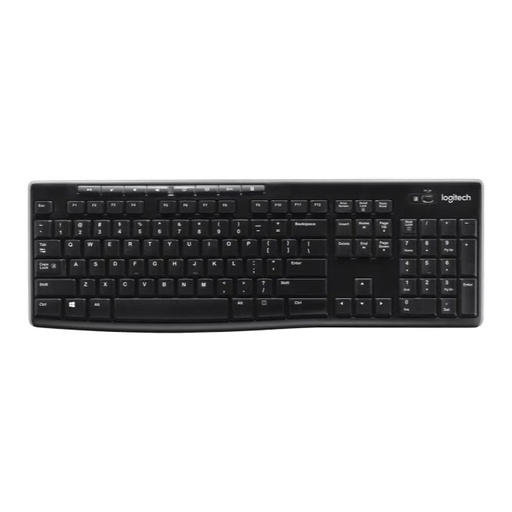 [003743] Teclado Inalambrico Usb Negro K270 Logitech