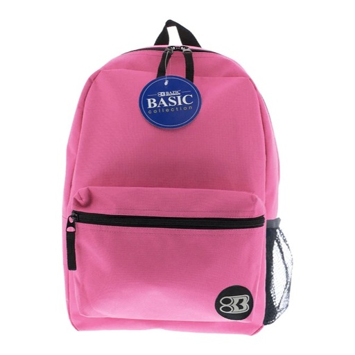 [003763] Mochila Basica 16" Fucsia Bazic
