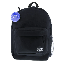 [003767] Mochila Clasica 17" Negra Bazic