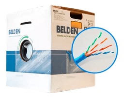 [003789] Cable UTP CAT6+ Interior Azul 305 mts Belden