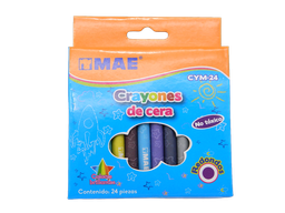 [003827] Crayones Estandar C/ 24 pzs Mae
