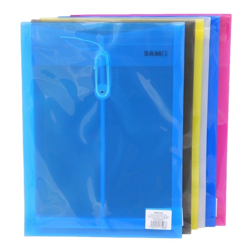 [003846] Sobre Plastico C/ Hilo T/ Carta Vertical C/ 12 pzs Mae