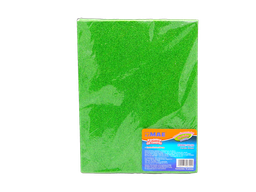 [003924] Foamy Diamantado T/ Carta Verde Limon C/ 10 pzs Mae