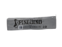 [003942] Papel Crepe Pingüino Gris C/ 10 pzs Belumosa