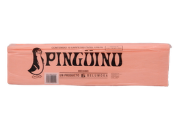 [003943] Papel Crepe Pingüino Salmon C/ 10 pzs Belumosa