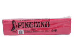 [003945] Papel Crepe Pingüino Rojo Escarlata C/ 10 pzs Belumosa
