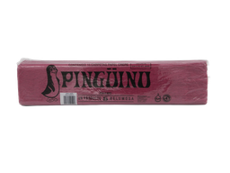 [003951] Papel Crepe Pingüino Rojo Corinto C/ 10 pzs Belumosa