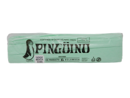 [003953] Papel Crepe Pingüino Verde Menta C/ 10 pzs Belumosa