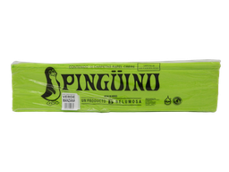 [003955] Papel Crepe Pingüino Verde Manzana C/ 10 pzs Belumosa