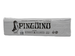 [003957] Papel Crepe Pingüino Plata Metalico C/ 10 pzs Belumosa