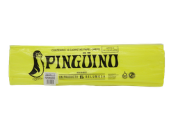 [003959] Papel Crepe Pingüino Amarillo Fosforescente C/ 10 pzs Belumosa