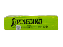 [003960] Papel Crepe Pingüino Verde Fosforescente C/ 10 pzs Belumosa